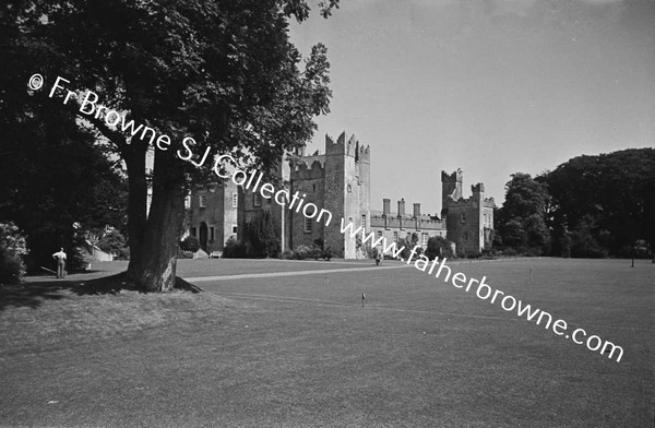 HOWTH CASTLE FROM GARDEN S E